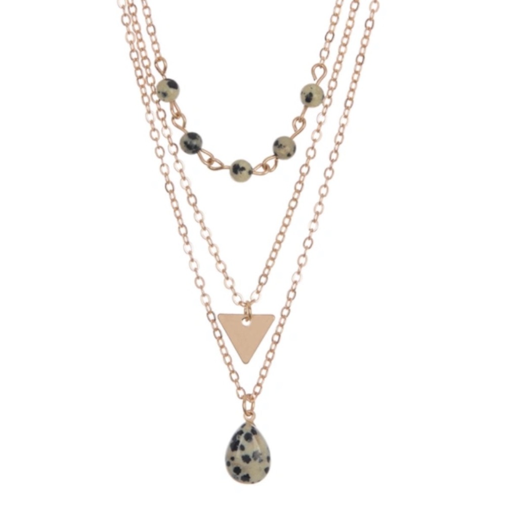 Area Stars layered necklace